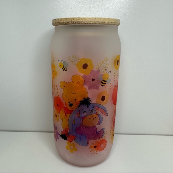 WINNIE POOH Can glass cup - Picture 3 of 4